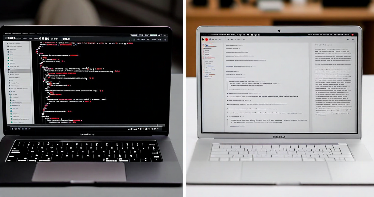 Split screen showing YouTube script versus newsletter essay draft